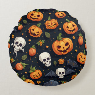 ハロウィーン枕クッション ラウンドクッション