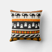 ハロウィーン枕パターン クッション (裏面)