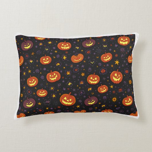 ハロウィーン枕2 アクセントクッション (正面)