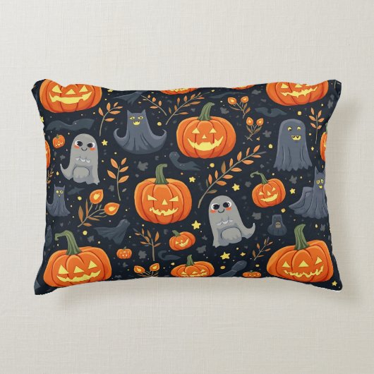 ハロウィーン枕 アクセントクッション (正面)
