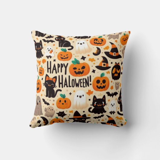 ハロウィーン枕 クッション (裏面)