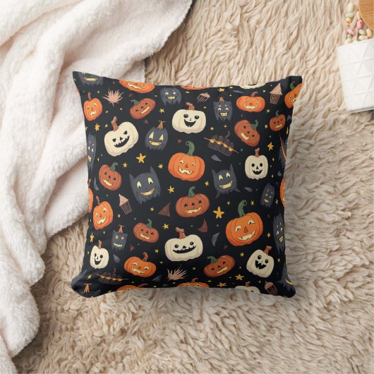 ハロウィーン枕 クッション (ブランケット)