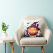ハロウィーン枕 – パンプキンアンドナイト魔法 クッション (椅子)