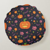 ハロウィーン枕 ラウンドクッション (裏面)
