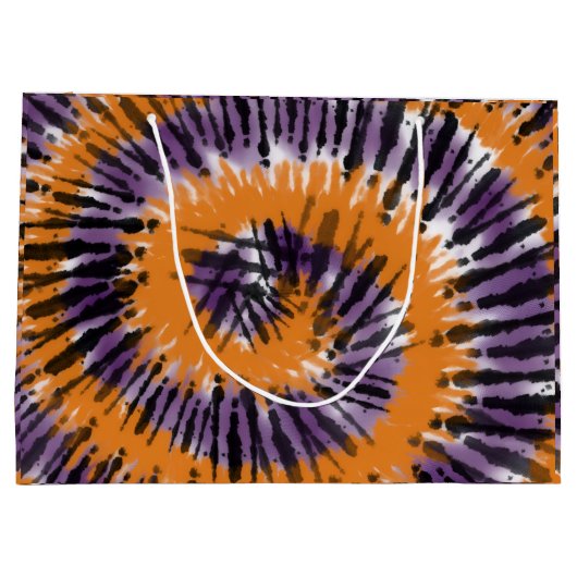 ハロウィーン染色バッグ ラージペーパーバッグ (裏面)