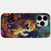 ハロウィーン柴犬カボチャ怖 Case-Mate iPhoneケース (裏面 (横))