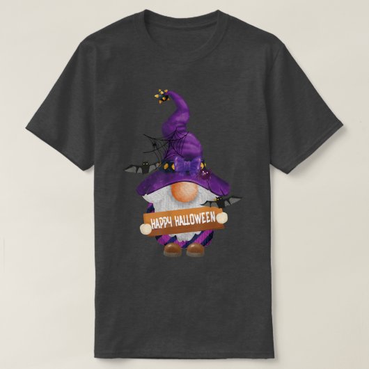 ハロウィーン格言かわいい格言ハロウィーンのコスチューム Tシャツ (デザイン正面)