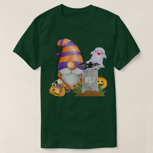 ハロウィーン格言かわいい格言ハロウィーンのコスチューム Tシャツ (デザイン正面)