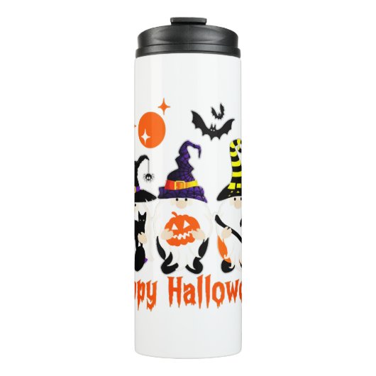 ハロウィーン格言かわいい秋カボチャ秋 タンブラー (正面)