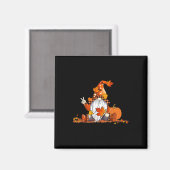 ハロウィーン格言カワイオータムカボチャ秋ホリデーW マグネット (正面/裏面)