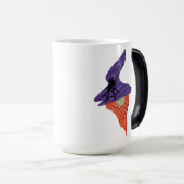 ハロウィーン格言スパイダーネームドードルズ モーフィングマグカップ (正面右)