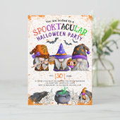 ハロウィーン格言スポオクタクハローウィンパーティ 招待状 (スタンド正面)