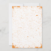 ハロウィーン格言スポオクタクハローウィンパーティ 招待状 (裏面)