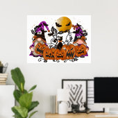 ハロウィーン格言ポスター ポスター (ホームオフィス)