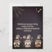 ハロウィーン格言招待状 招待状 (裏面)