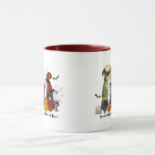 ハロウィーン格言 |おもしろい格言Tシャツ マグカップ (中央)