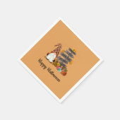 ハロウィーン格言,秋，カボチャ，ハローウィンパーティ スタンダードカクテルナプキン (角)