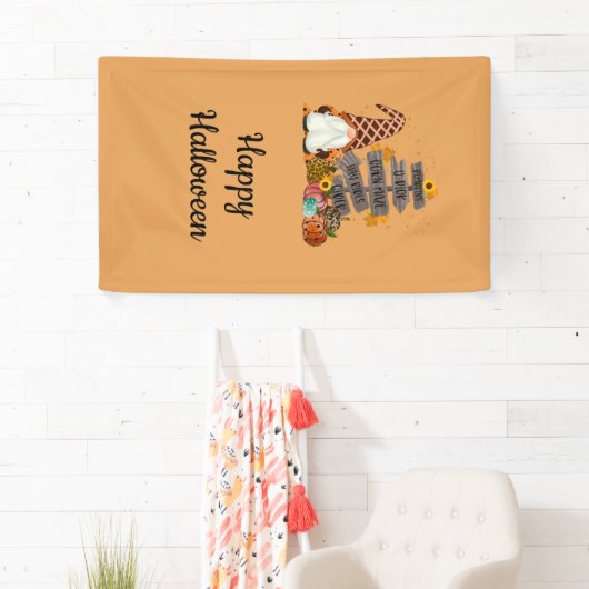 ハロウィーン格言,秋,カボチャ,ハローウィンパーティ 横断幕 (インサイチュ)