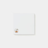 ハロウィーン棒つきキャンデー幽霊オンパンプキン ポストイット (正面)