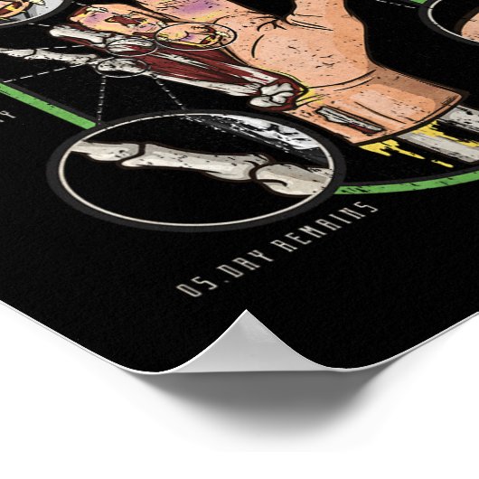 ハロウィーン検視検視検視検視検視検視検視検視検視検視検視官ギフトメディカル ポスター (角)