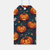 ハロウィーン概念 ギフトタグ (裏面)