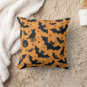 ハロウィーン模様の枕クッション クッション (ブランケット)