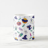 ハロウィーン模様の装飾 コーヒーマグカップ (中央)