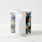 ハロウィーン模様 ジャンボコーヒーマグカップ (裏面)