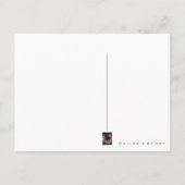 ハロウィーン歓迎~ポストカード/招待状 インビテーションポストカード (裏面)