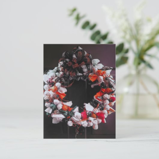 ハロウィーン歓迎~ポストカード/招待状 インビテーションポストカード (スタンド正面)