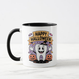 ハロウィーン歯科医マグ マグカップ