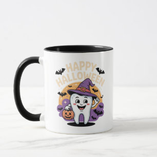 ハロウィーン歯科医マグ マグカップ