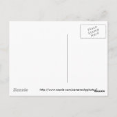 ハロウィーン死紙はがき ポストカード (裏面)