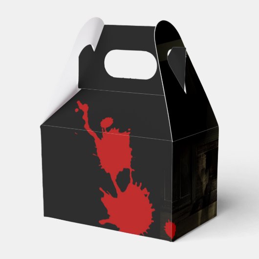 ハロウィーン殺人事件ミステリー・パーティーがボックス犯罪を支持 フェイバーボックス (裏面サイド)