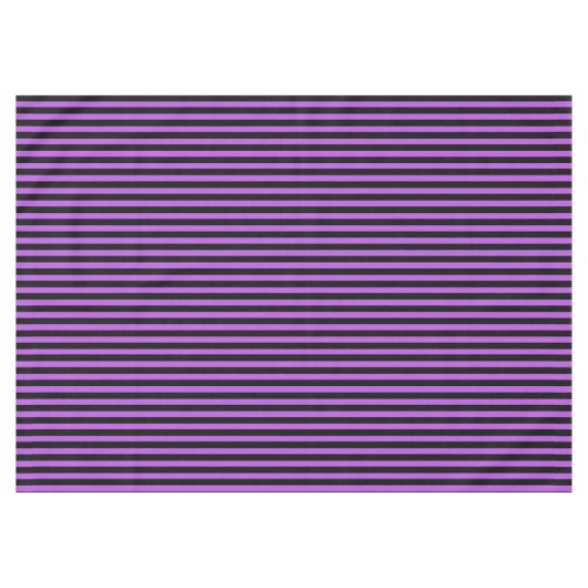 ハロウィーン毒の紫と黒 テーブルクロス (正面(横))