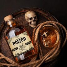 ハロウィーン毒薬デコレーション、薬局ラベルボトル