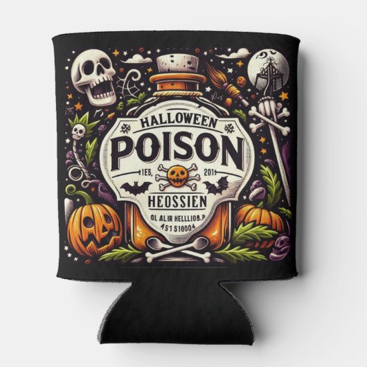 ハロウィーン毒 缶クーラー (裏面)