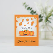 ハロウィーン気分 シーズンポストカード (スタンド正面)