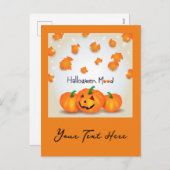 ハロウィーン気分 シーズンポストカード (正面/裏面)