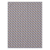 ハロウィーン水彩パターン テーブルクロス (正面)