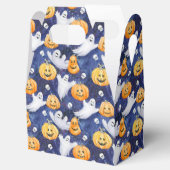 ハロウィーン水彩パターン フェイバーボックス (オープン)