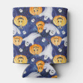 ハロウィーン水彩パターン 缶クーラー (裏面)