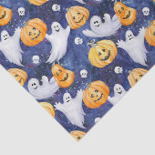 ハロウィーン水彩パターン 薄葉紙 (詳細)