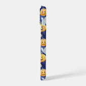 ハロウィーン水彩パターン iPhone 15ケース (左側面)