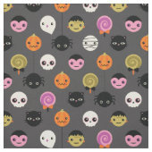 ハロウィーン水玉模様パターン ファブリック (見本)