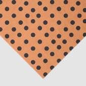 ハロウィーン水玉模様パターン 薄葉紙 (詳細)