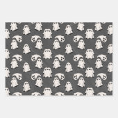 ハロウィーン浮動幽霊 ラッピングペーパーシート (正面)