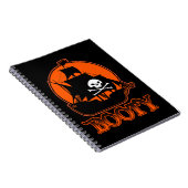 ハロウィーン海賊ブーティ ノートブック (右側)