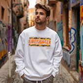 ハロウィーン消防士フード付きスウェットシャツ名 スウェットシャツ