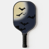 ハロウィーン満月とこうもり ピックルボールラケット (正面)